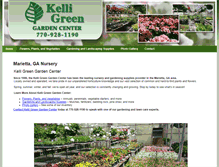 Tablet Screenshot of kelligreengardencenter.com